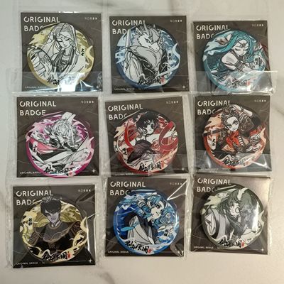 非人哉仙山琼阁系列九月哪吒精卫小玉龙女周边75mm双闪大徽章吧唧