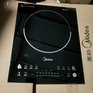 包邮美的电磁炉微晶面板MC-DZ22S02玻璃面板配件360mmx290mm送胶