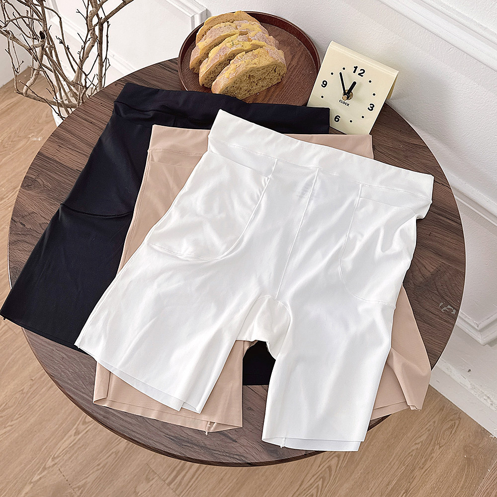 粉底液平角内裤2026夏季薄款女生口袋安全裤二合一防走光打底裤,女士内衣/男士内衣/家居服,女安全裤,淘宝优惠券,粉丝福利购,淘宝优惠卷