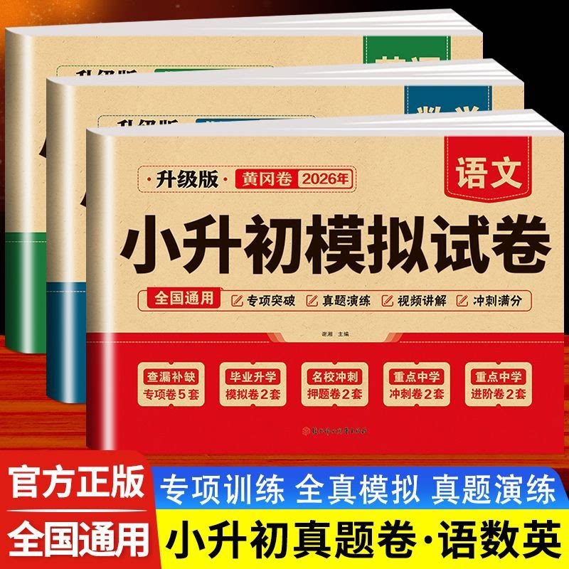 2026小升初人教版真题卷全套