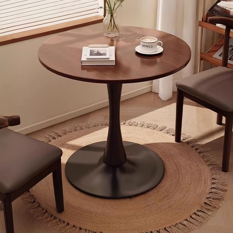 中古轻奢高级感边几休闲洽谈桌