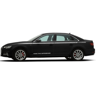 大众CC腰线捷达宝来朗行速腾迈腾朗逸改装汽车身腰线拉花全车贴纸