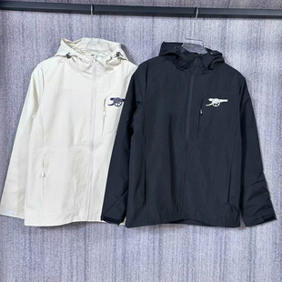 英超阿森纳风衣长袖防风外套冲锋衣防水训练服赖斯足球球衣薄款