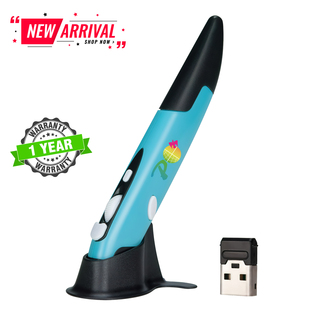 人体工程学办公笔形无线鼠标笔记本台式机手写笔无线鼠标Penmouse