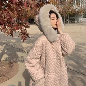 大货已出 好卖  粉色华夫格长款服 006A-2190-P205-K288图片