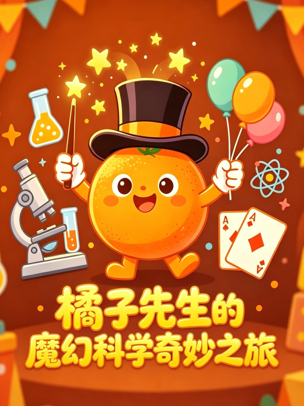 科学魔术秀《橘子先生的魔术科学奇幻之旅》小小科…