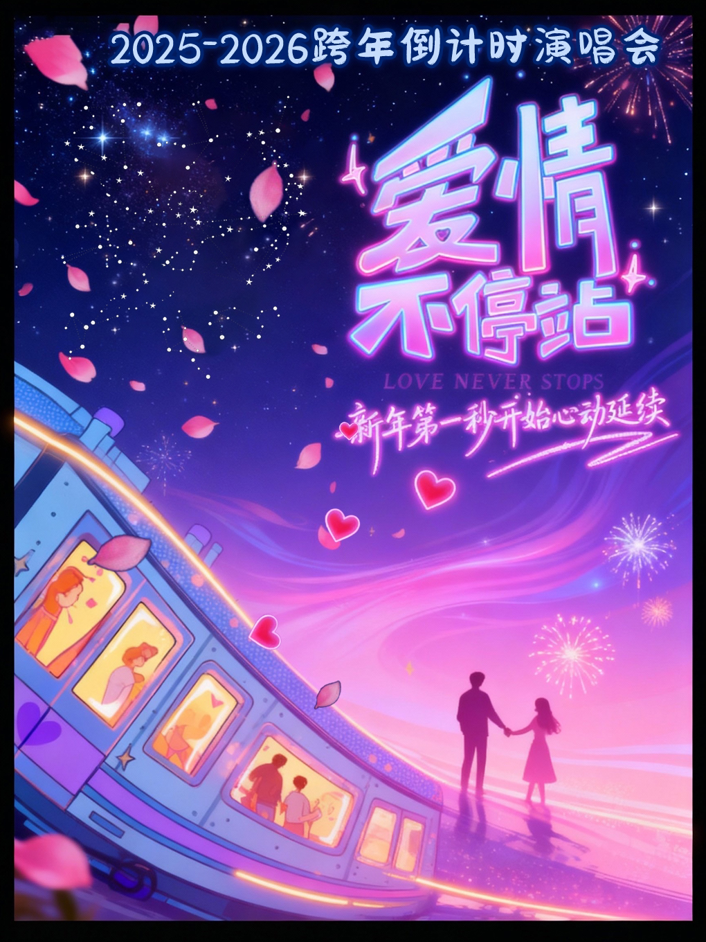 2025-2026跨年倒计时『爱情不停站』演唱会｜新年第一秒开始心动延续--珠海站