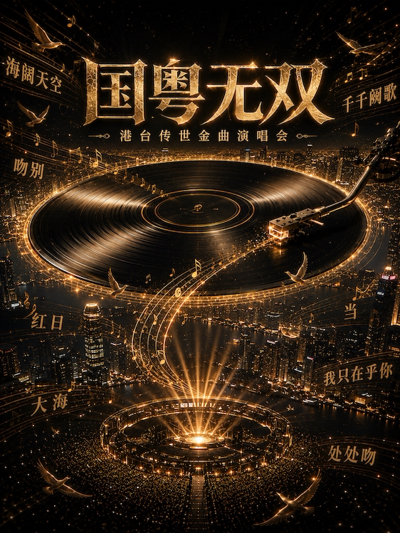 【东莞】《国粤无双》港台传世金曲演唱会东莞站