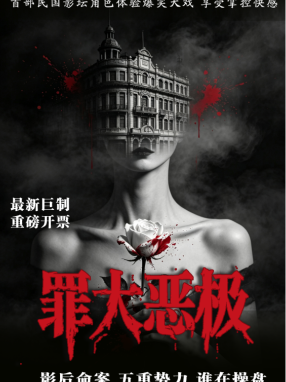 热门活动-【北京】三里屯爆笑悬疑喜剧《罪大恶极》爆笑来临｜感官入戏｜身临其境｜多唯互动｜反转不断