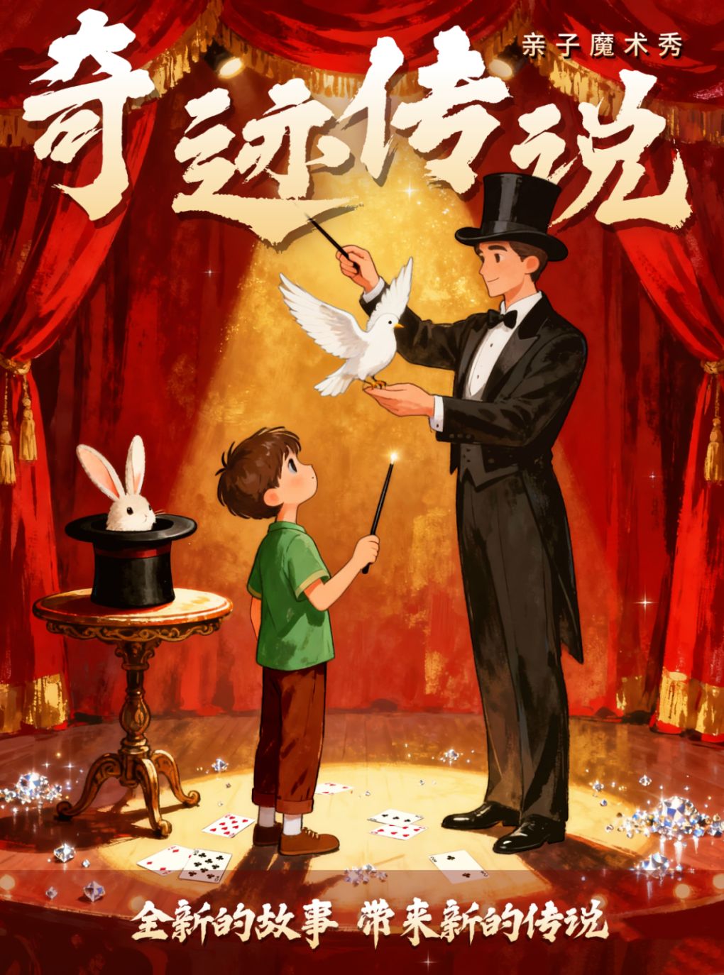 【天津周末好去处】天津亲子魔术秀《奇迹传说》