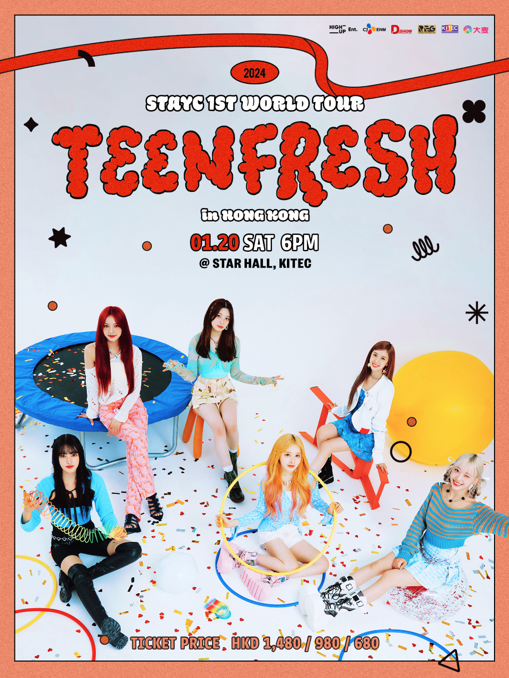 中国香港STAYC 1ST WORLD TOUR [TEENFRESH] in HONG KONG