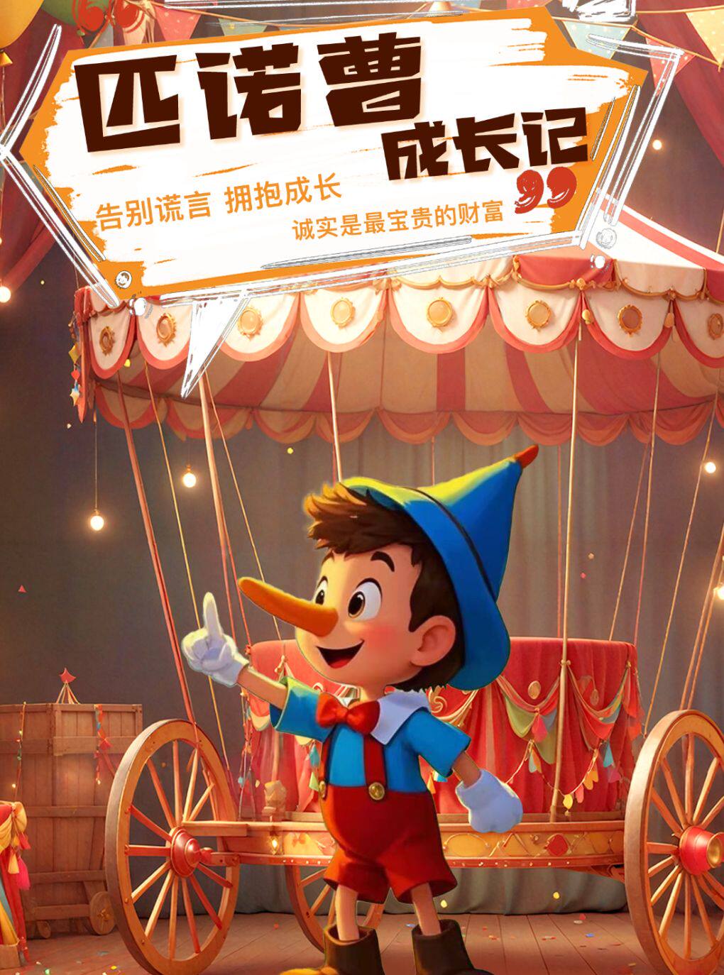 欢乐童年·奇幻成长冒险儿童剧《匹诺曹成长记》