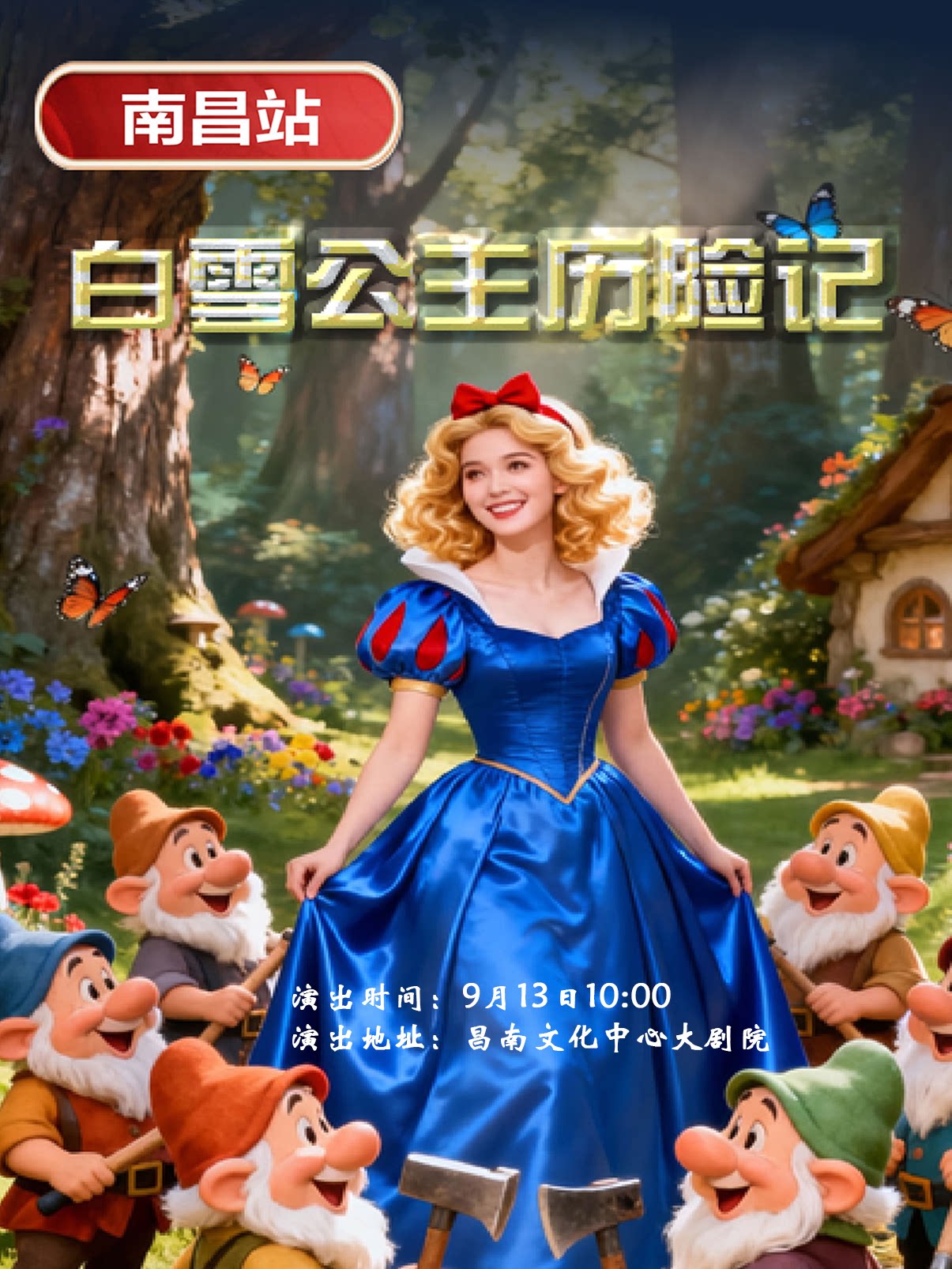 【南昌】【惠民展演】《白雪公主历险记》-南昌站