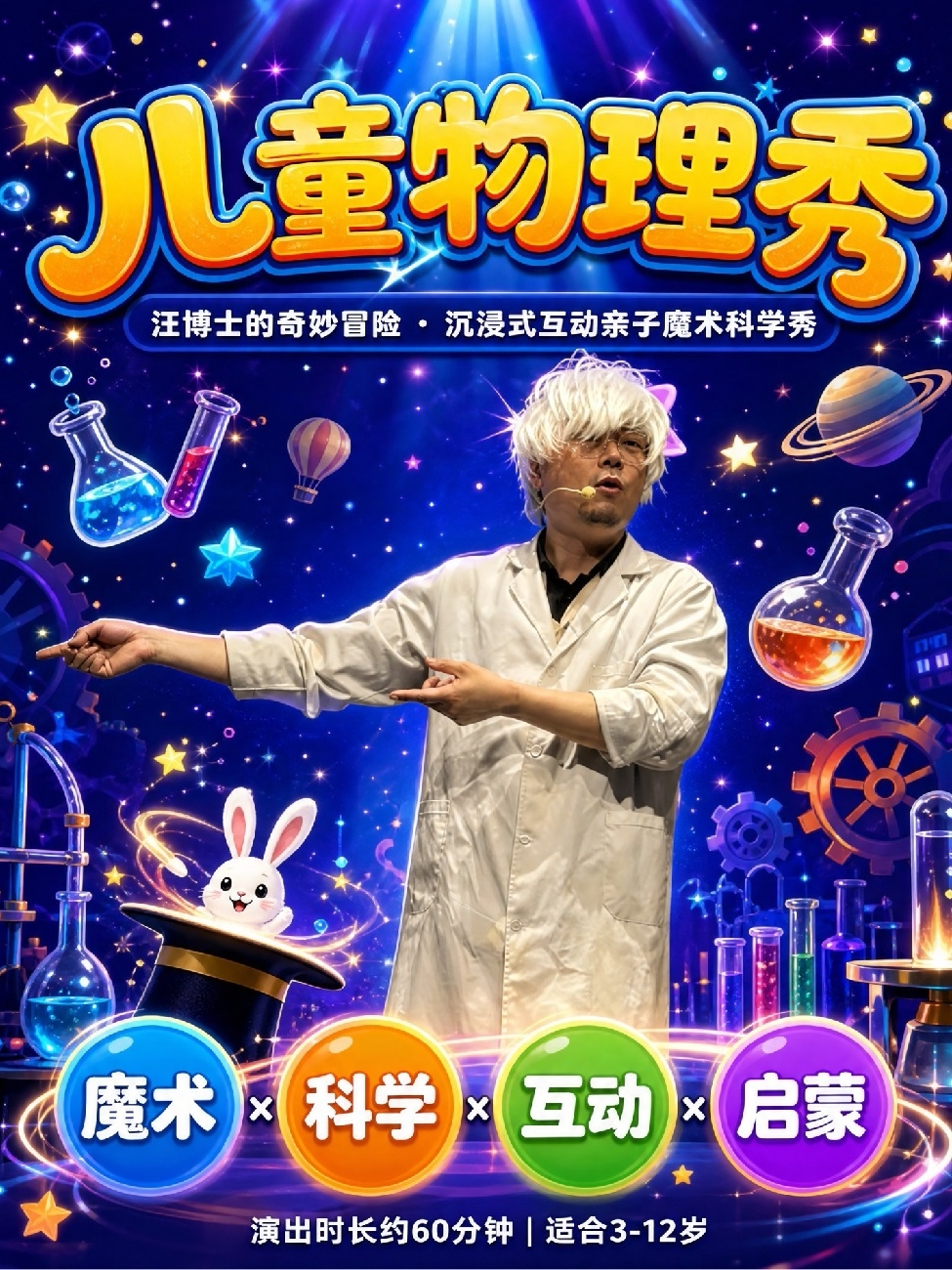 寓教于乐 儿童剧《儿童物理学堂》
