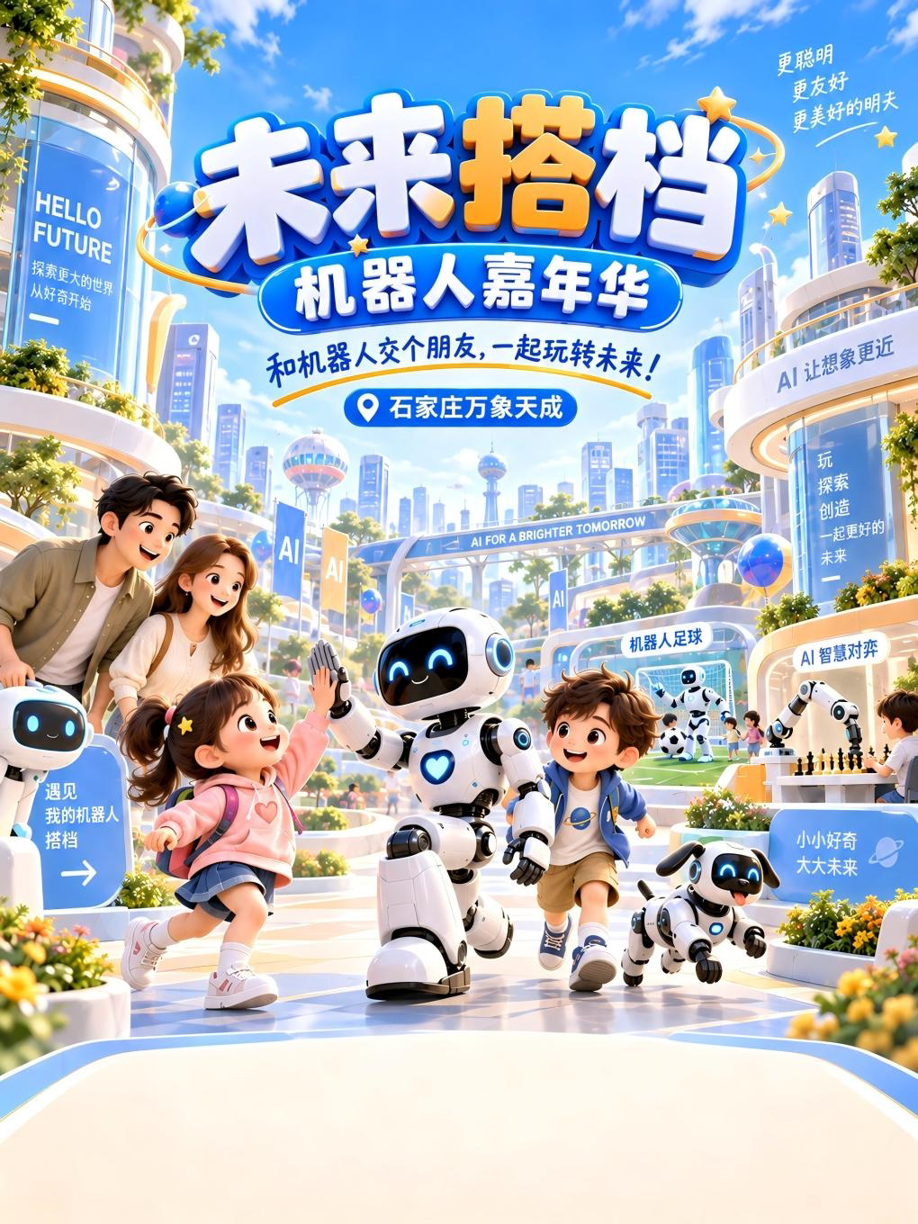 《未来搭档》机器人嘉年华｜科技展