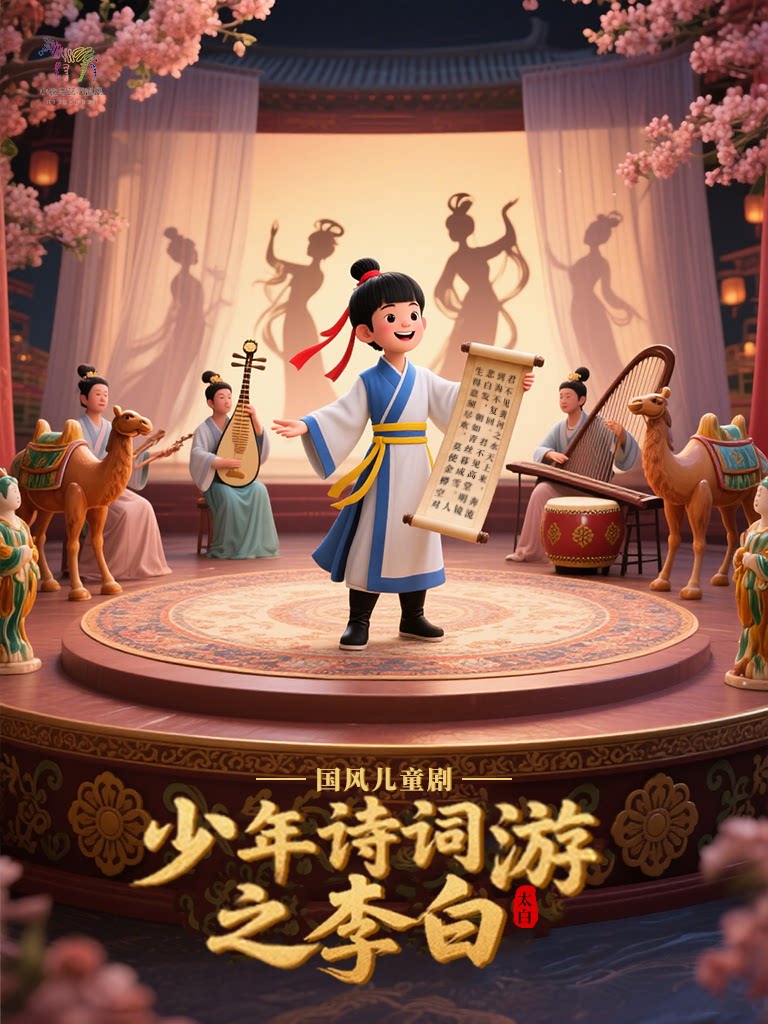 北京【10月18日】国风儿童剧《少年诗词游之李白》（秦乐宫剧院x小斑马剧团）