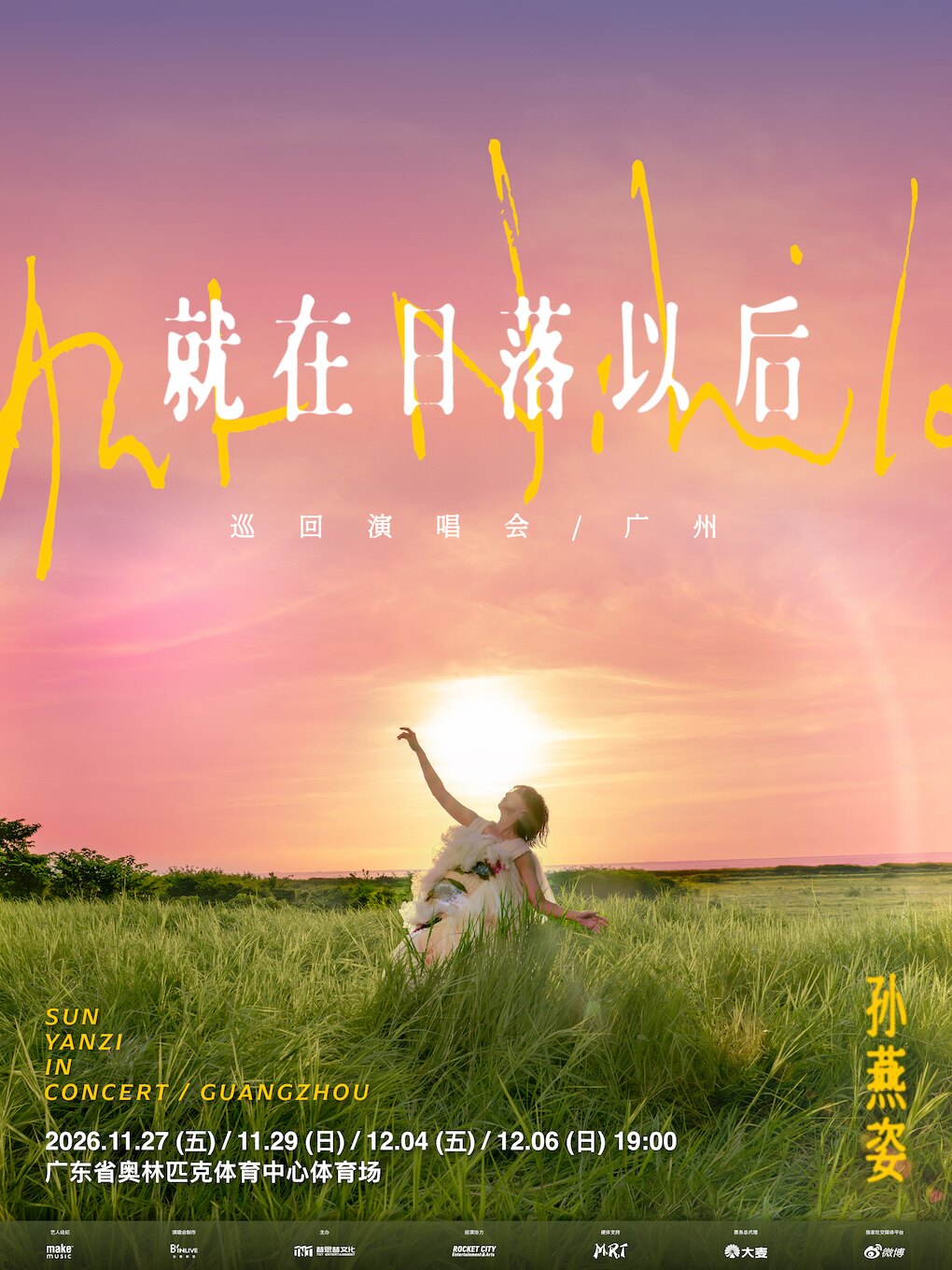 【广州】孙燕姿《就在日落以后》巡回演唱会 - 广州