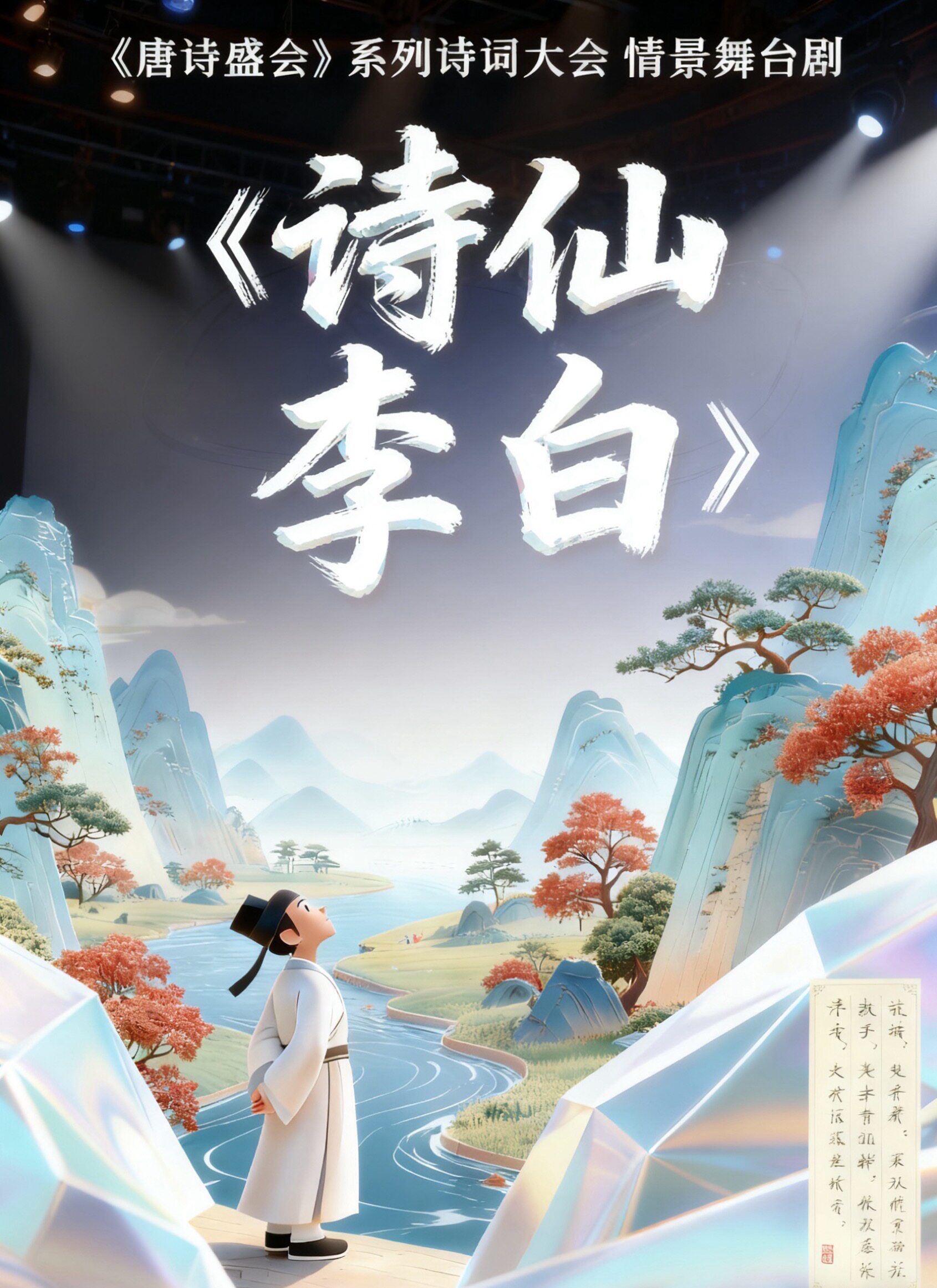 北京怀柔站-唐诗盛会《诗仙李白》国风诗词歌舞儿童剧