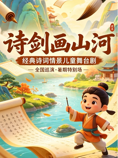 《诗剑画山河》儿童剧 (临沭站)