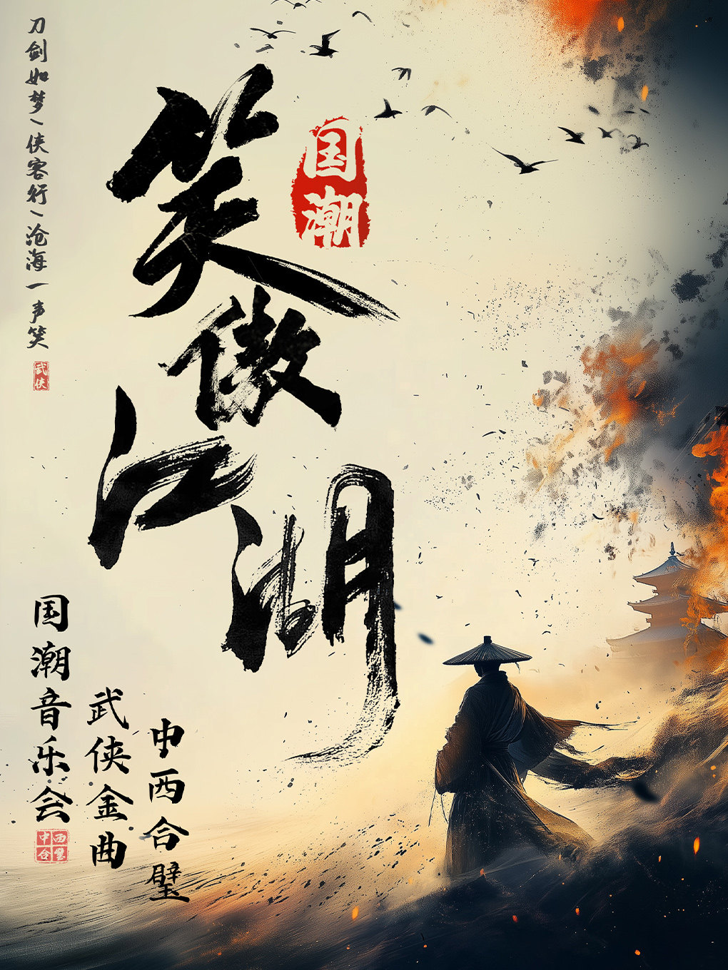 【北京】《笑傲江湖》侠客行-经典武侠金曲·民乐新国潮音乐会