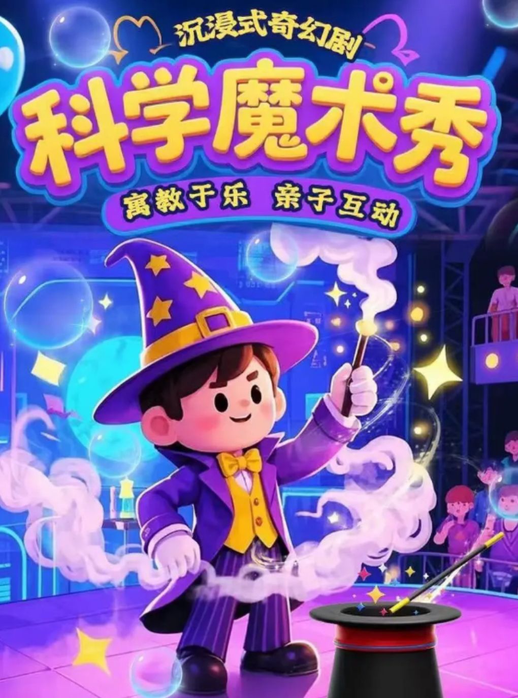 儿童剧《科学魔术秀》