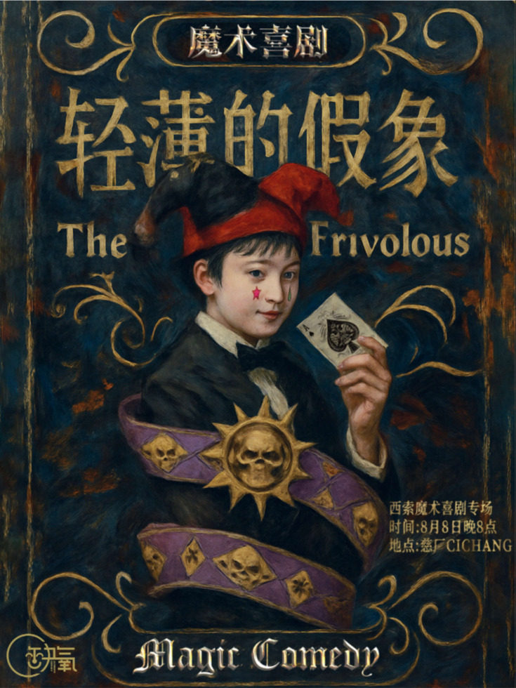 银川西索《轻薄的假象》魔术脱口秀专场 | 黄河路慈厂 | 宁夏必看演出