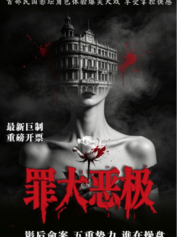 三里屯爆笑悬疑喜剧《罪大恶极》爆笑来临