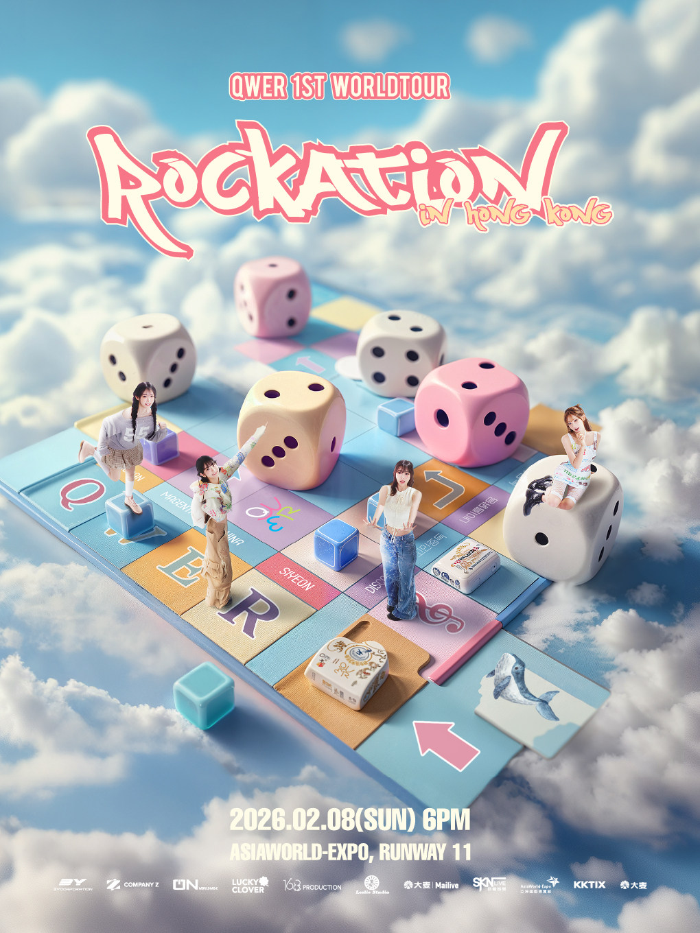 中国香港2025 QWER 1st World Tour: ROCKATION in Hong Kong
