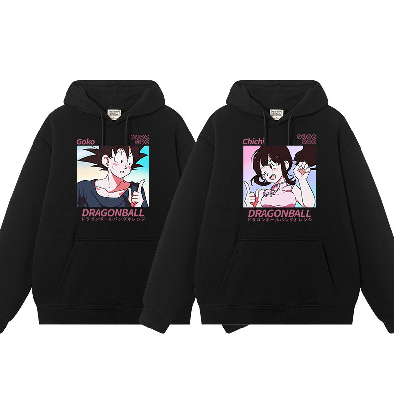 七龙珠孙悟空琪琪情侣装衣服衣服二次元搞笑秋冬加绒连帽卫衣男,模玩/动漫/周边/娃圈三坑/桌游,动漫T恤/鞋帽/服装,淘宝优惠券,粉丝福利购,淘宝优惠卷