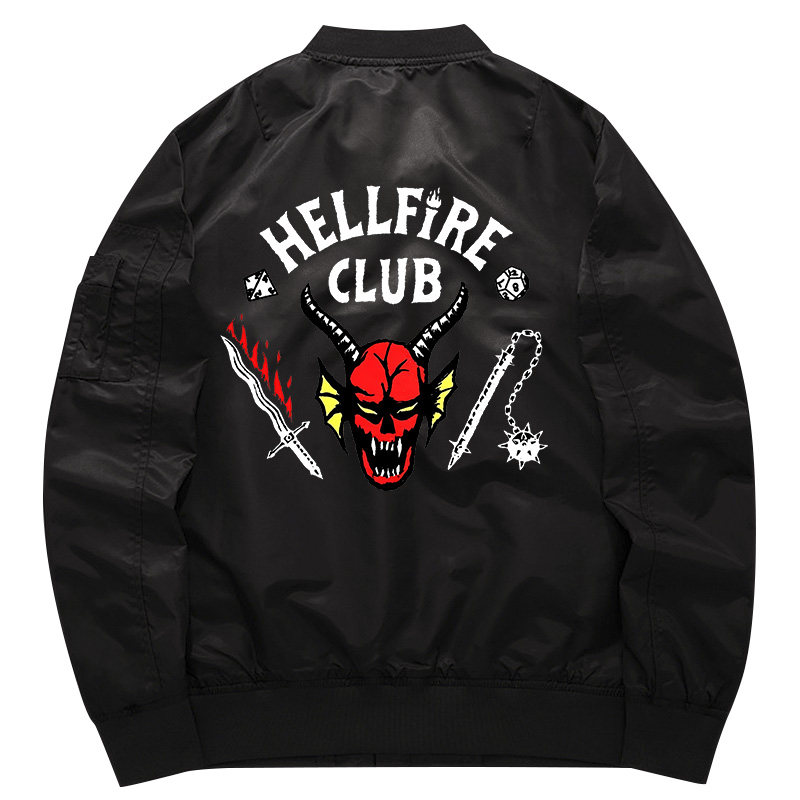 美剧怪奇物语电影周边男女连帽棉服加棉加厚秋夹克外套上衣卫衣服,模玩/动漫/周边/娃圈三坑/桌游,动漫T恤/鞋帽/服装,淘宝优惠券,粉丝福利购,淘宝优惠卷