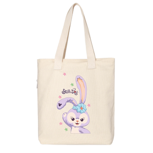 星黛露包单肩斜挎包帆布包卡通可爱少女书包二次元兔子小熊背包
