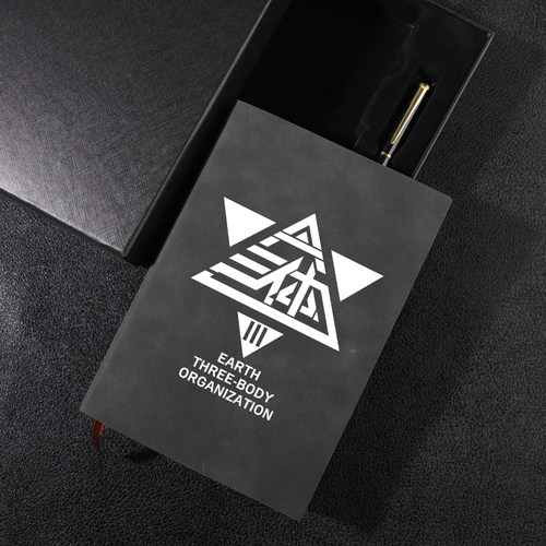 三体周边记事本水滴三体黑暗森林创意文具手账本礼盒笔记本日记本