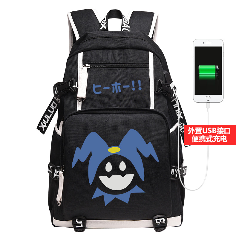 游戏新岛真杰克霜精Persona 女神异闻录游戏周边双肩包大容量书包