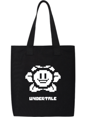 豆小萌undertale传说之下帆布包包女二次元sans骷髅兄弟动漫周边