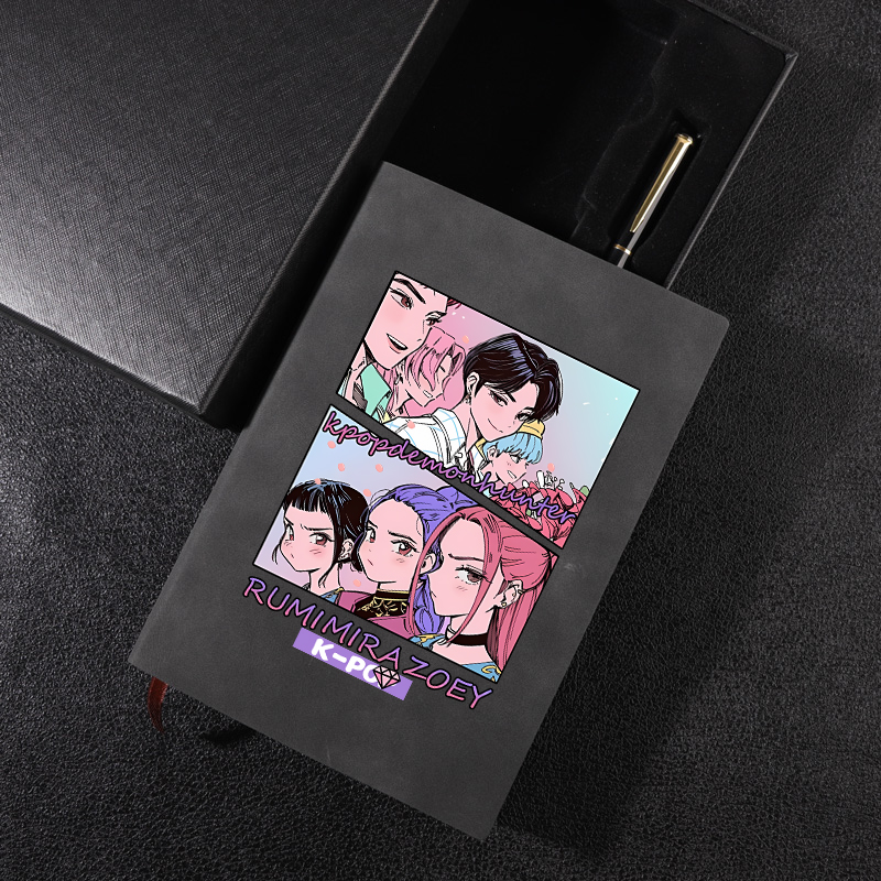 kpop猎魔女团恶魔男团动漫Baby周边笔记本记事簿二次元女