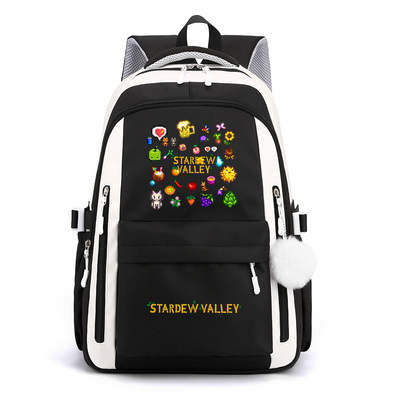 星露谷物语周边 Stardew valley游戏二次元双肩背包中小学生书包