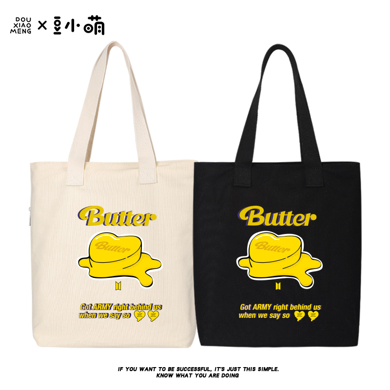 豆小萌帆布包应援手提袋专辑
