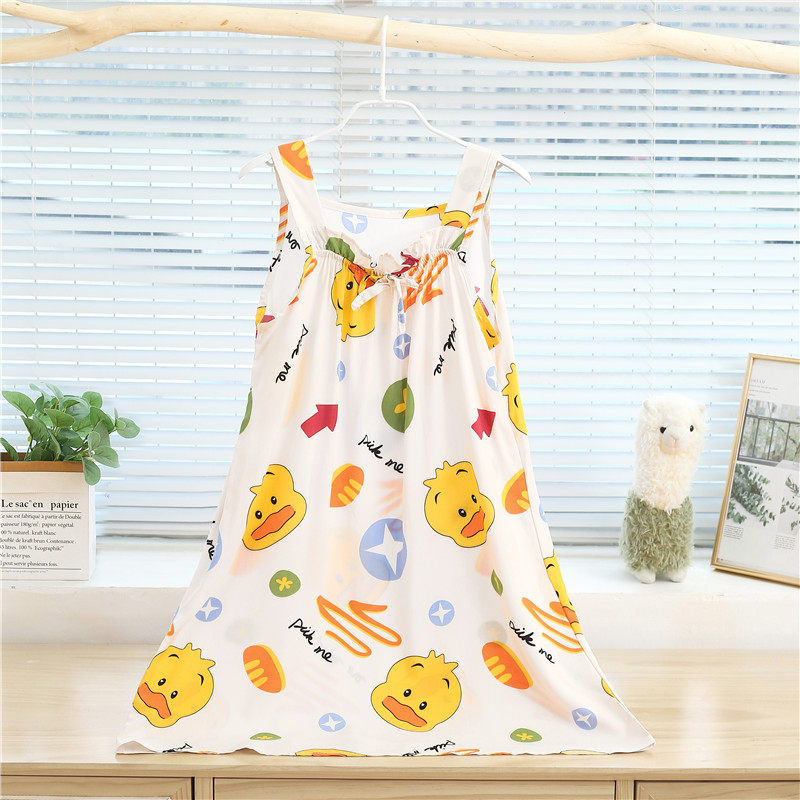 女童睡裙女孩公主棉绸裙子儿童夏季薄款吊带裙子大童清爽睡衣家居,童装/婴儿装/亲子装,家居裙/睡裙,淘宝优惠券,粉丝福利购,淘宝优惠卷