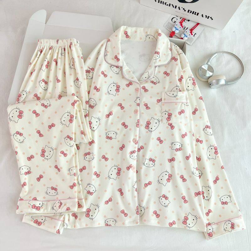 HelloKitty德绒保暖睡衣套装