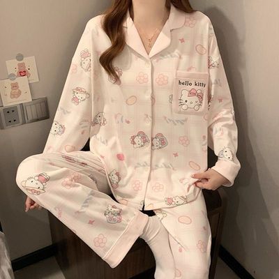 德绒女士睡衣秋冬季加厚保暖