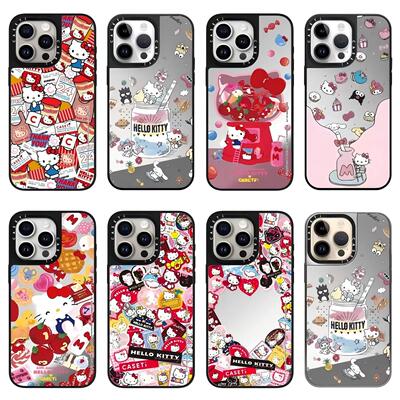 CASETi联名Hello Kitty凯蒂猫可爱卡通苹果16promax保护套适用iPhone15/14/1312手机壳磁吸MagSafe华强北代购