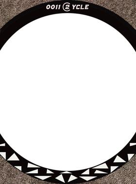 适用0011CYCLE自行车轮组贴纸公路车贴纸碳刀圈防水贴纸定制