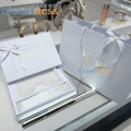 The Size of the Eye Mask Is about 20*10cm, with a Carrying Bag and Tied with Bows