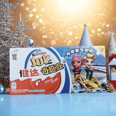 健达奇趣赛车玩具牛奶巧克力蛋