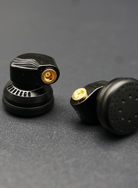 经典MMCX碳元素发烧单元耳机高音质平头塞拔插耳机