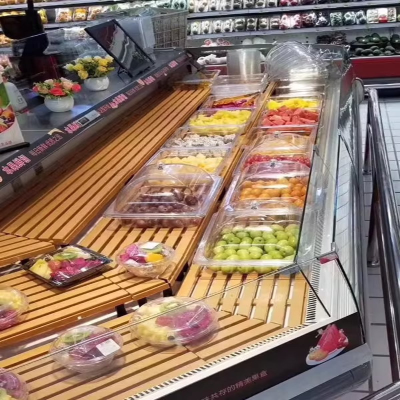 超市冷柜陈列垫板 冰柜冰台垫子 风幕柜假底寿司熟食架生鲜肉托盘