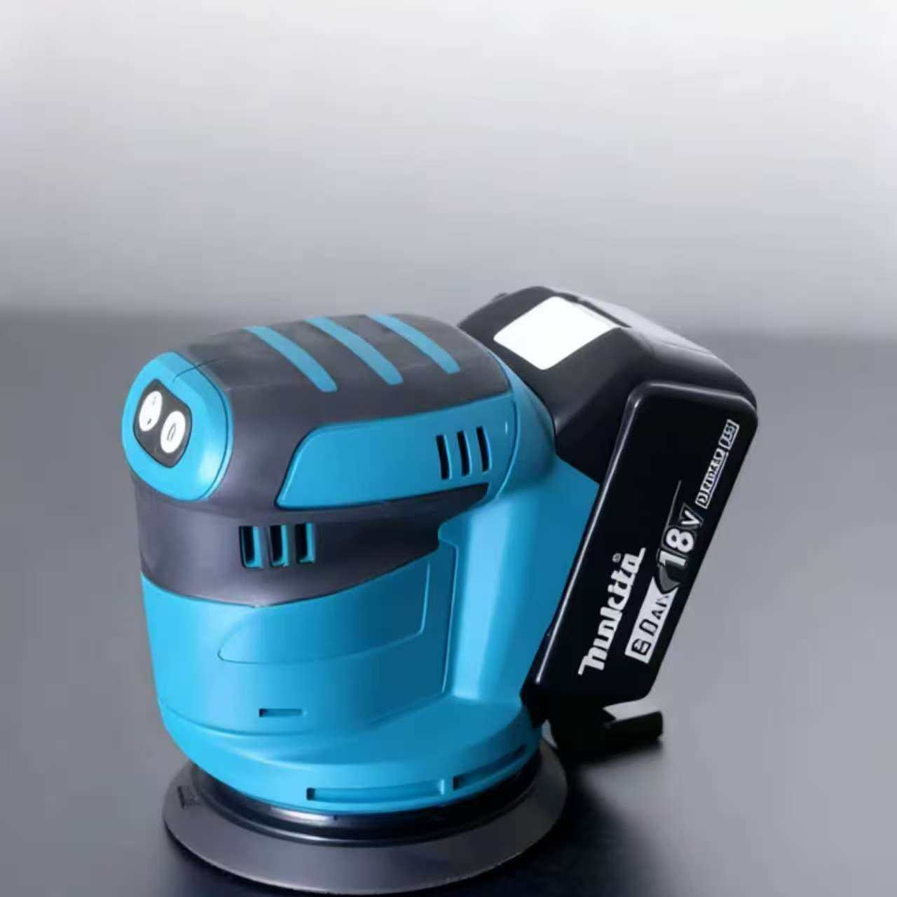 原装充电式砂纸机带吸尘盘式轨道砂光机DBO180Z