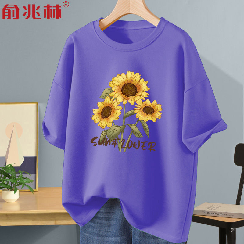 俞兆林短袖潮青少年纯棉短袖T恤图片