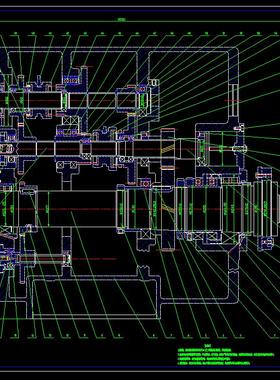 J655-CJK6256B简易数控车床的的设计CAD图