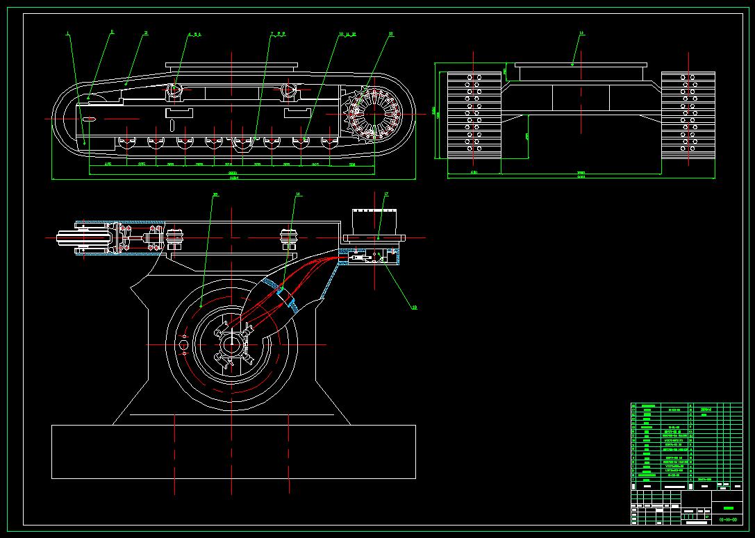 J475-180型液压挖掘机行走机构减速器设计CAD图纸